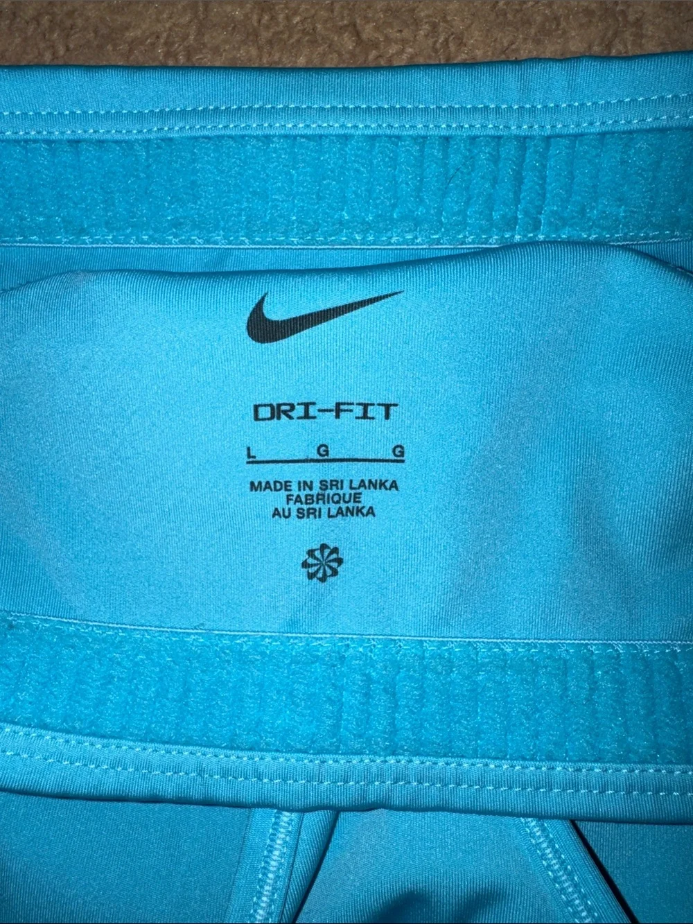 Nike Blue Racerback Performance Sports Bra